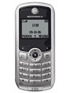 Best available price of Motorola C123 in Tunisia