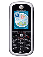Best available price of Motorola C257 in Tunisia