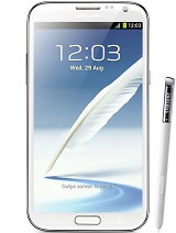 Best available price of Samsung Galaxy Note II N7100 in Tunisia